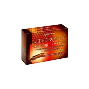 GELEE ROYALE GINSENG-ACEROLA 20 AMPOULES