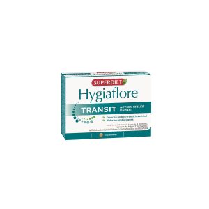 HYGIAFLORE TRANSIT VENTRE PLAT 45 COMPRIMÉS