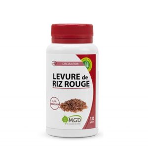 LEVURE DE RIZ ROUGE 120 GÉLULES