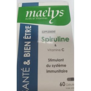 SPIRULINE & VITAMINE C 60 GÉLULES