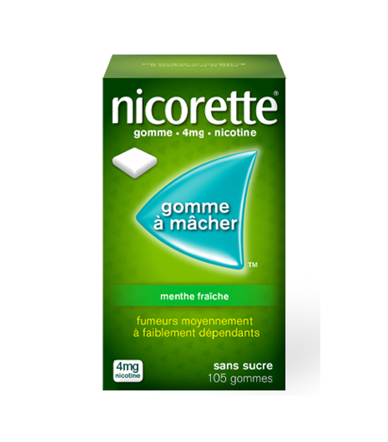 nicorette prix maroc : Chewing gum nicotine pour arrêter de fumer – Image 2