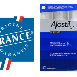 ALOSTIL 5 Mousse Minoxidil au Maroc : La solution efficace contre la chute de cheveux(Original – France)
