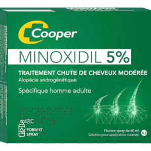 Minoxidil Cooper 5% : La Solution Efficace Contre la Chute de Cheveux au Maroc (original-france)