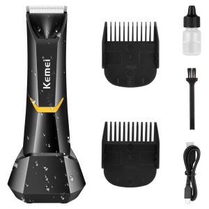 Kemei KM-3208 – Tondeuse corps rechargeable USB