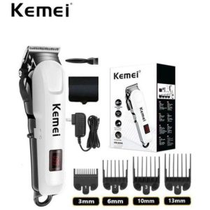 Kemei KM-809A – Tondeuse cheveux rechargeable avec écran