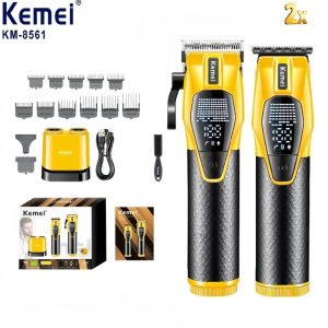 Kemei KM-8561 – Duo de tondeuses rechargeables