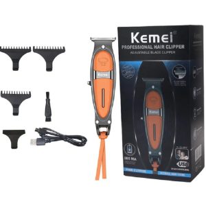 Kemei KM-1946 – Tondeuse de finition rechargeable à lame en T